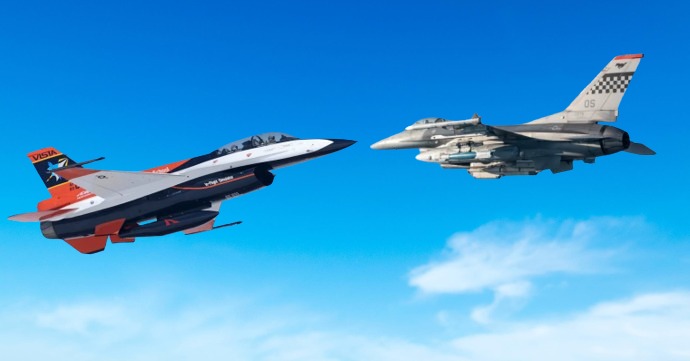 F-16 'Dogfights' F-16 In An 'Ultimate Clash' Between Human & AI; USAF ...